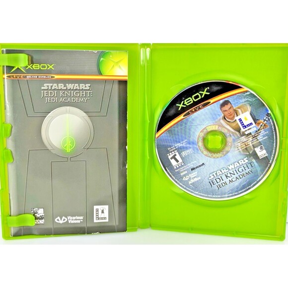 Star Wars: Jedi Knight: Jedi Academy Microsoft Xbox 2003 Complete Tested - Picture 3 of 9
